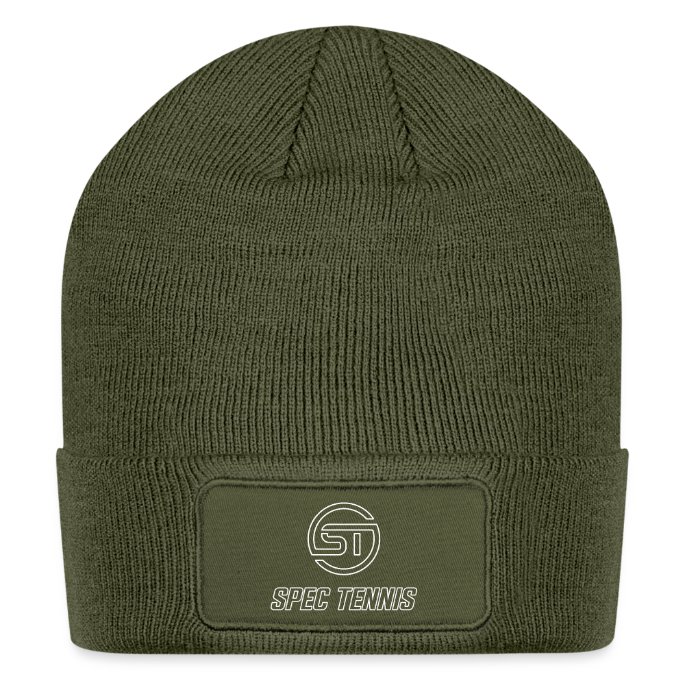 Patch Beanie - olive