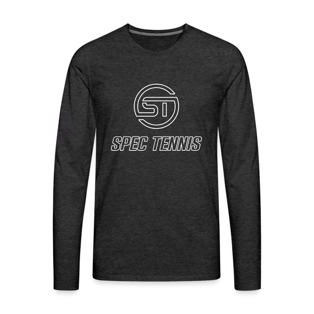 Men's Premium Long Sleeve T-Shirt - charcoal grey